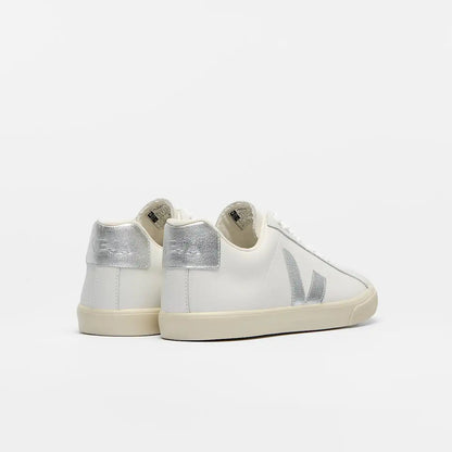 ESPLAR LEATHER WHITE SILVER