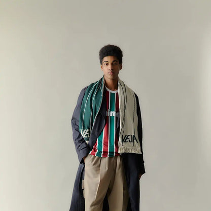 SCARF PANENKA COTTON DARK GREEN
